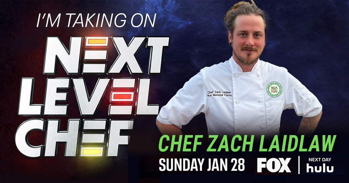 Chef Zach Laidlaw Competing on Next Level Chef